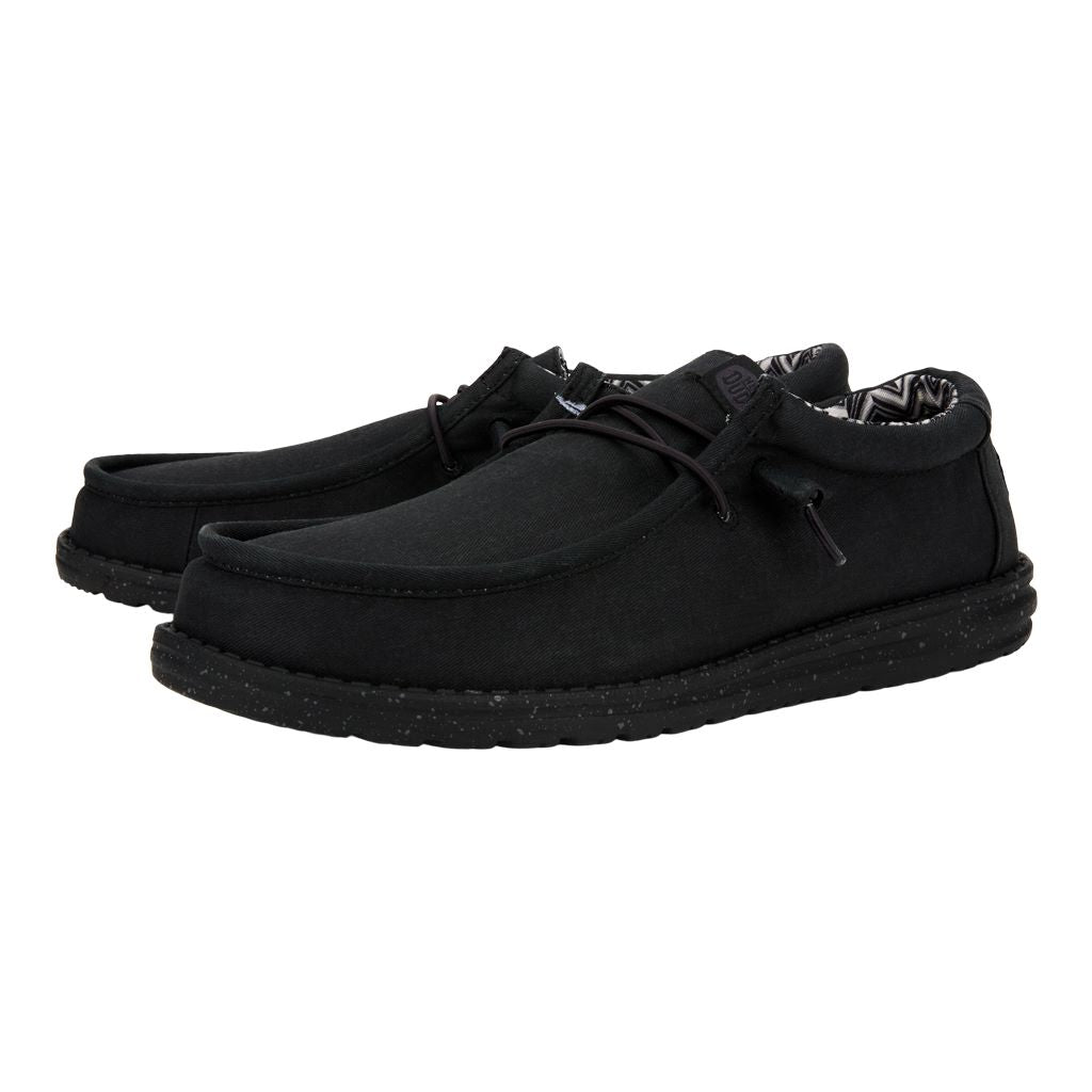 Wally Stretch Canvas Wide – Black/Black - Image 2