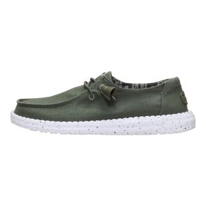 Wendy Stretch Canvas – Deep Green