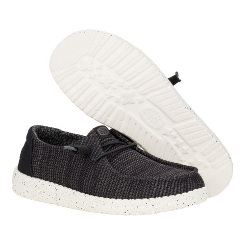 Wendy Stretch Sox Wide – Black/White - Image 4