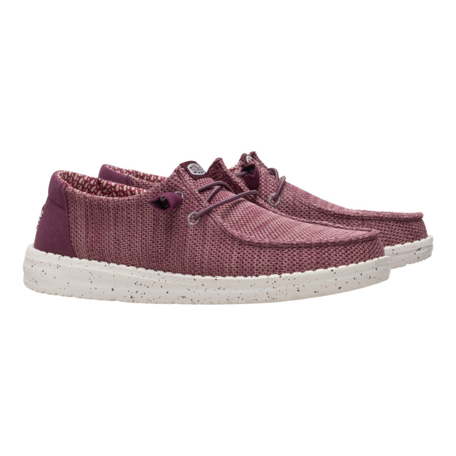 Wendy Stretch Sox – Burgundy - Image 3