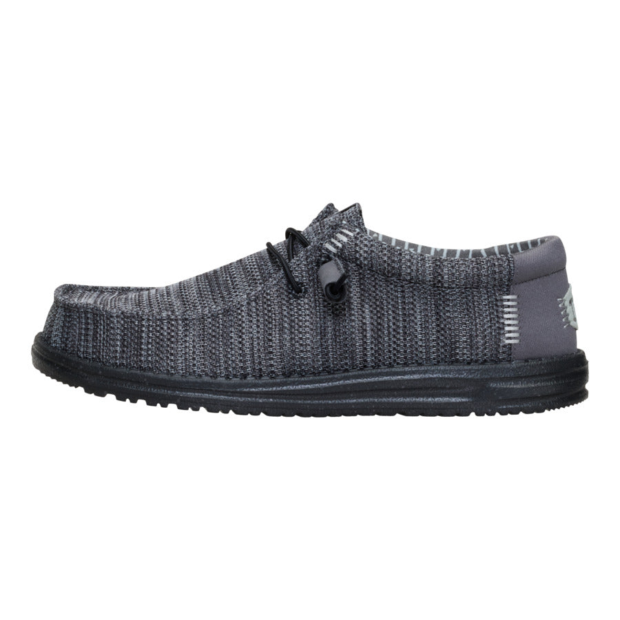 Wally Stretch Sox – Granite Grey/Black