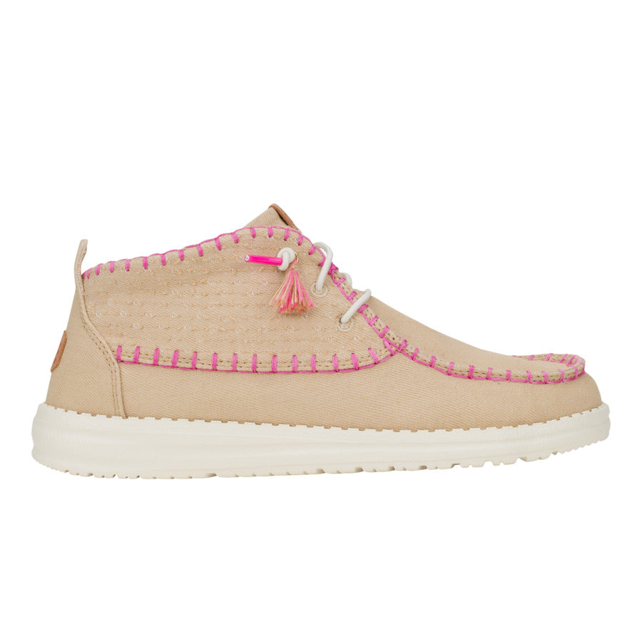 Wendy Mid Perf Canvas – Irish Cream - Image 8