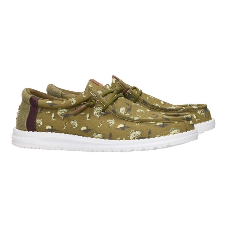 Wally Bass – Burnt Olive/Dark Olive - Image 2