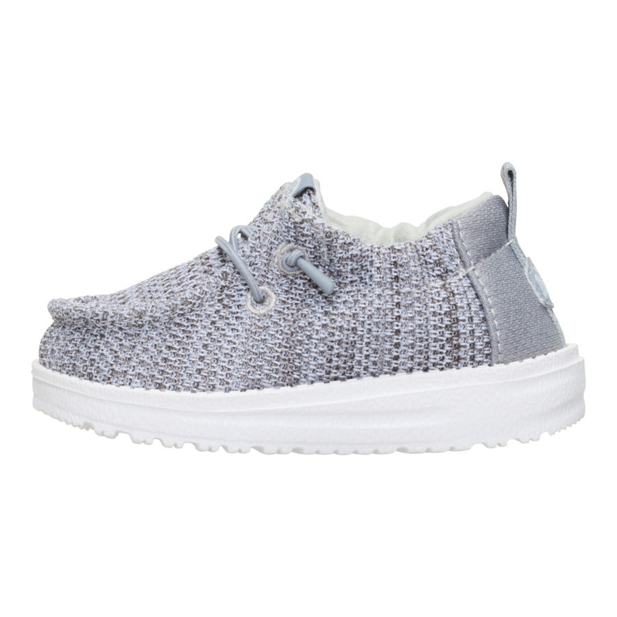 LilDude Slip On Core – Grey/White