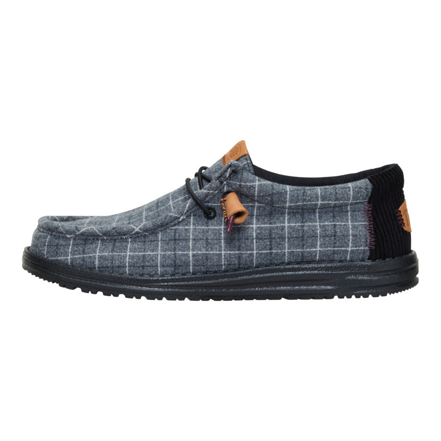 Wally Plaid Corduroy – Black/Multi