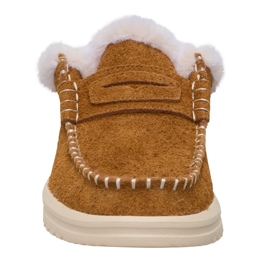 Wendy NXT Mule Cozy – Spice Brown/Wood Ash - Image 4