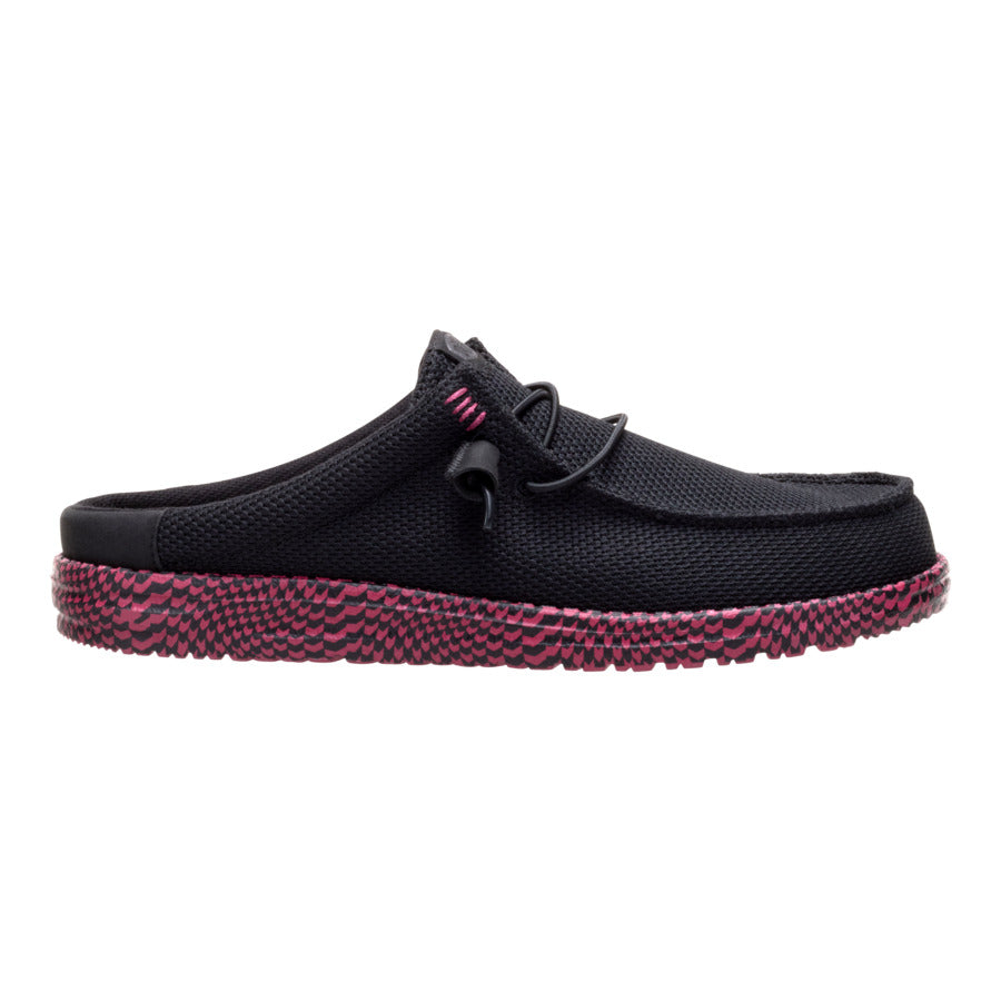 Wally Slip Warped Geo – Black/Fig Purple - Image 8