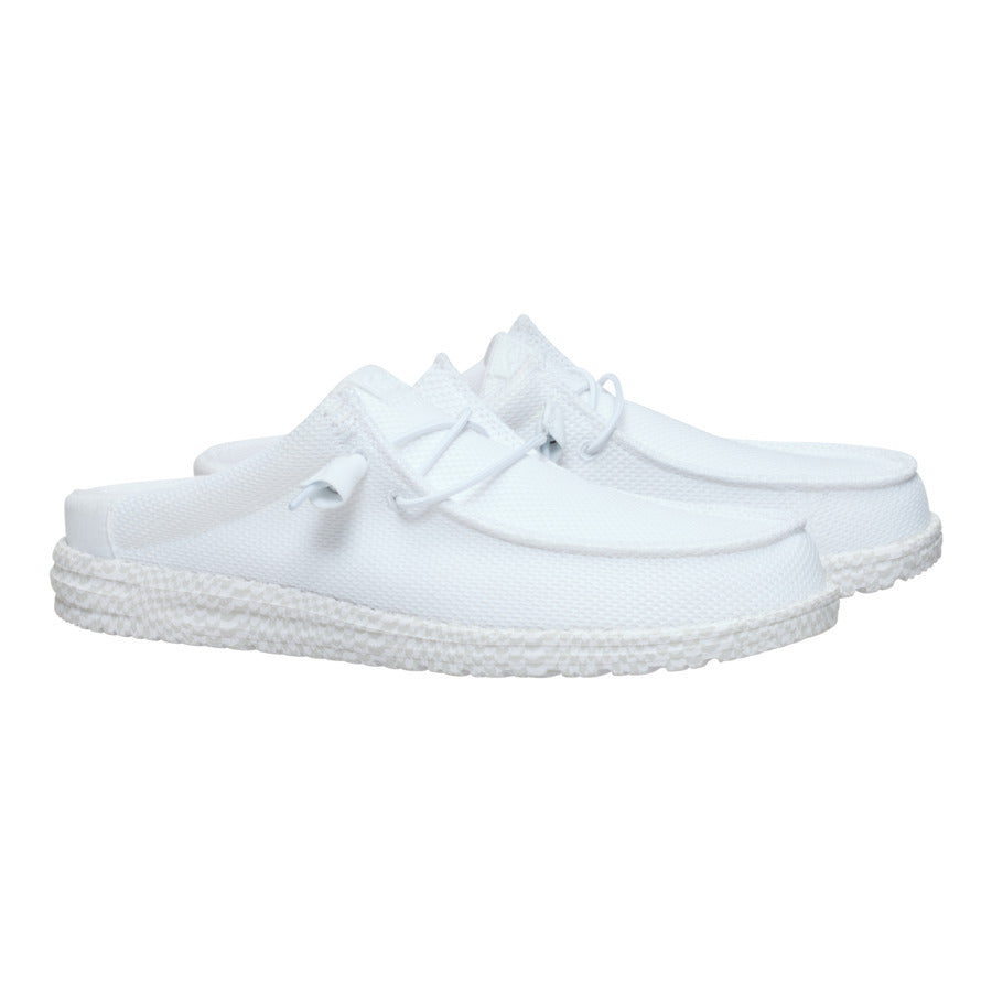 Wally Slip Warped Geo – White/Dawn Blue - Image 2