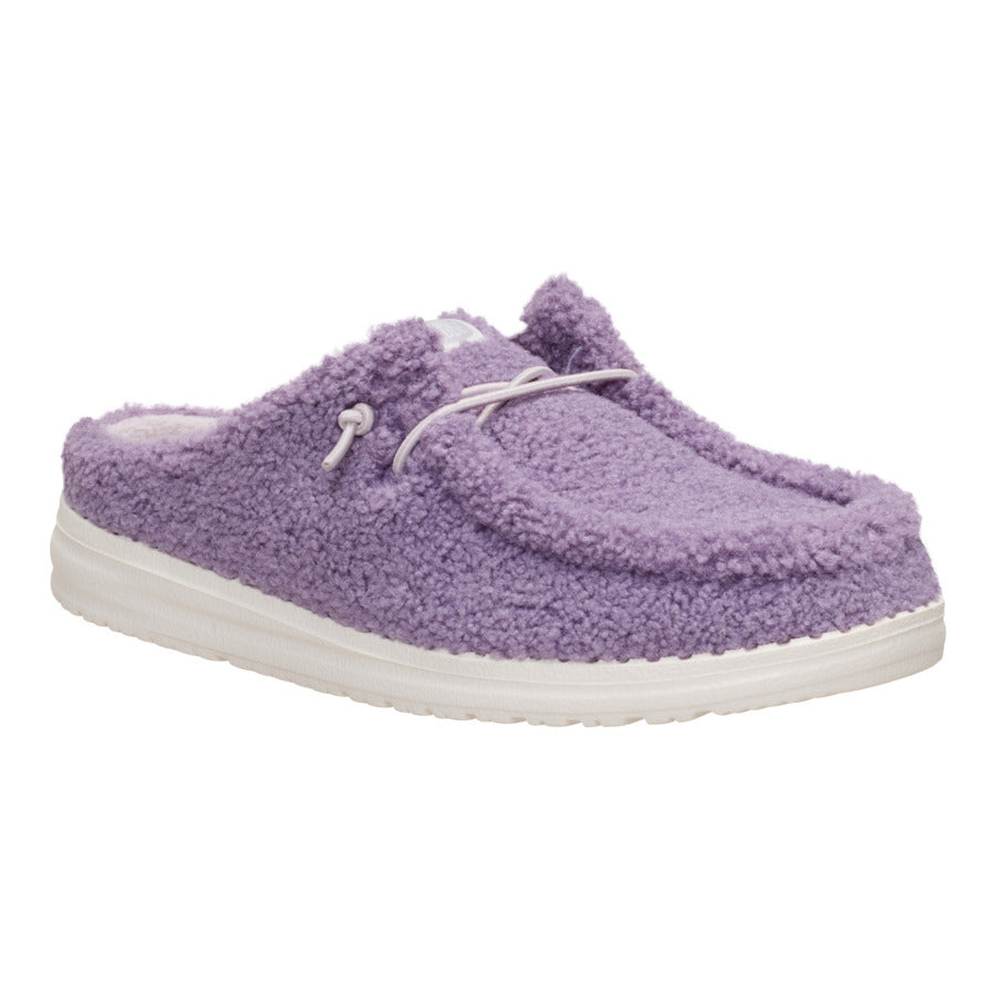Wendy Slip Sherpa – Purple Ash - Image 7